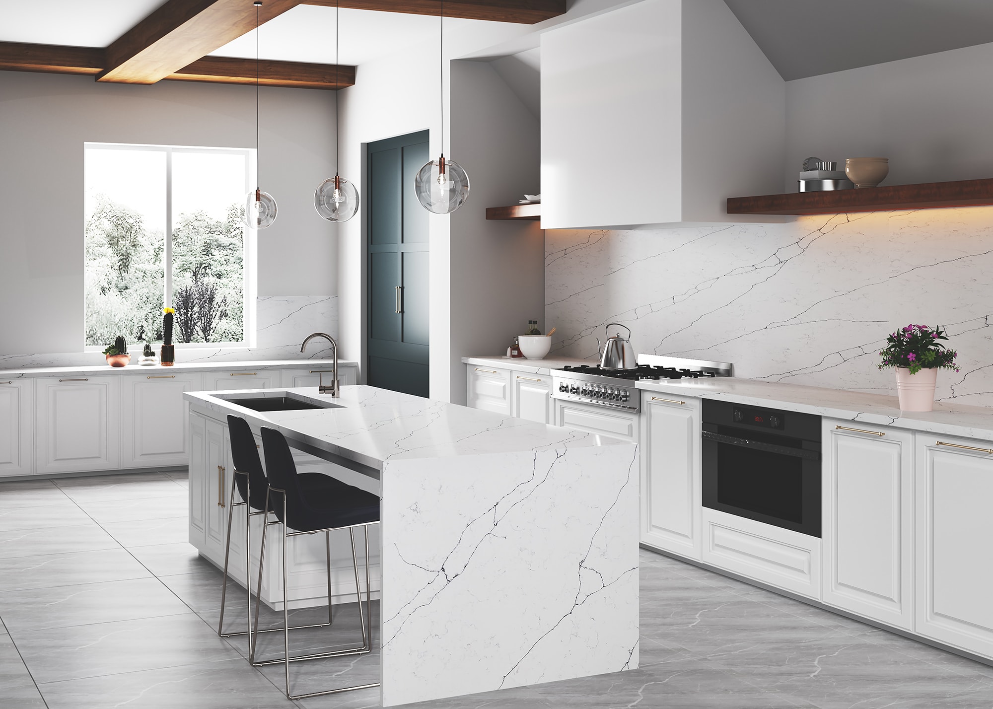 Quartz Kitchen Countertop